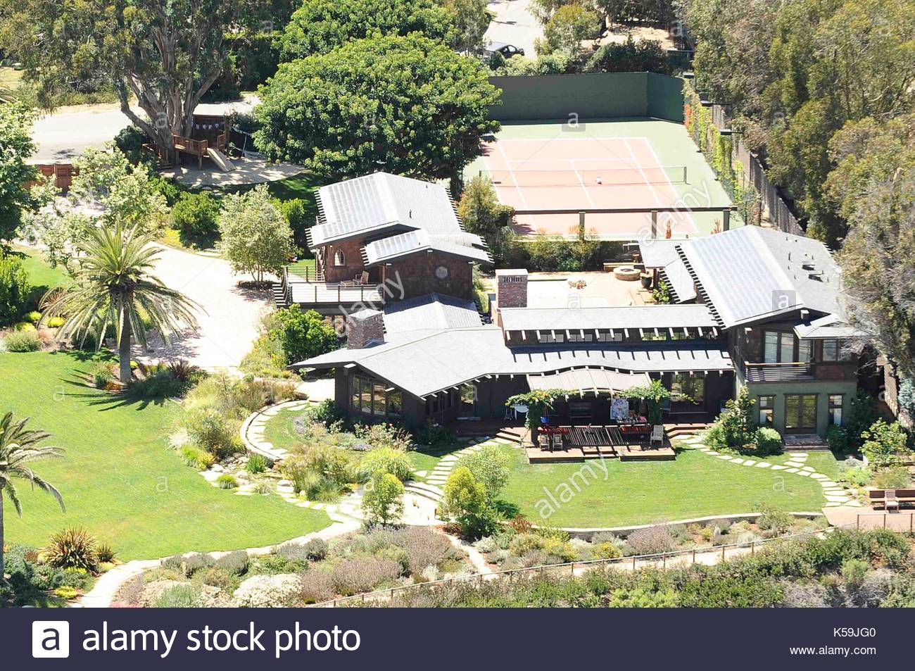 Julia Roberts' house. General views of Julia Roberts' house in Stock