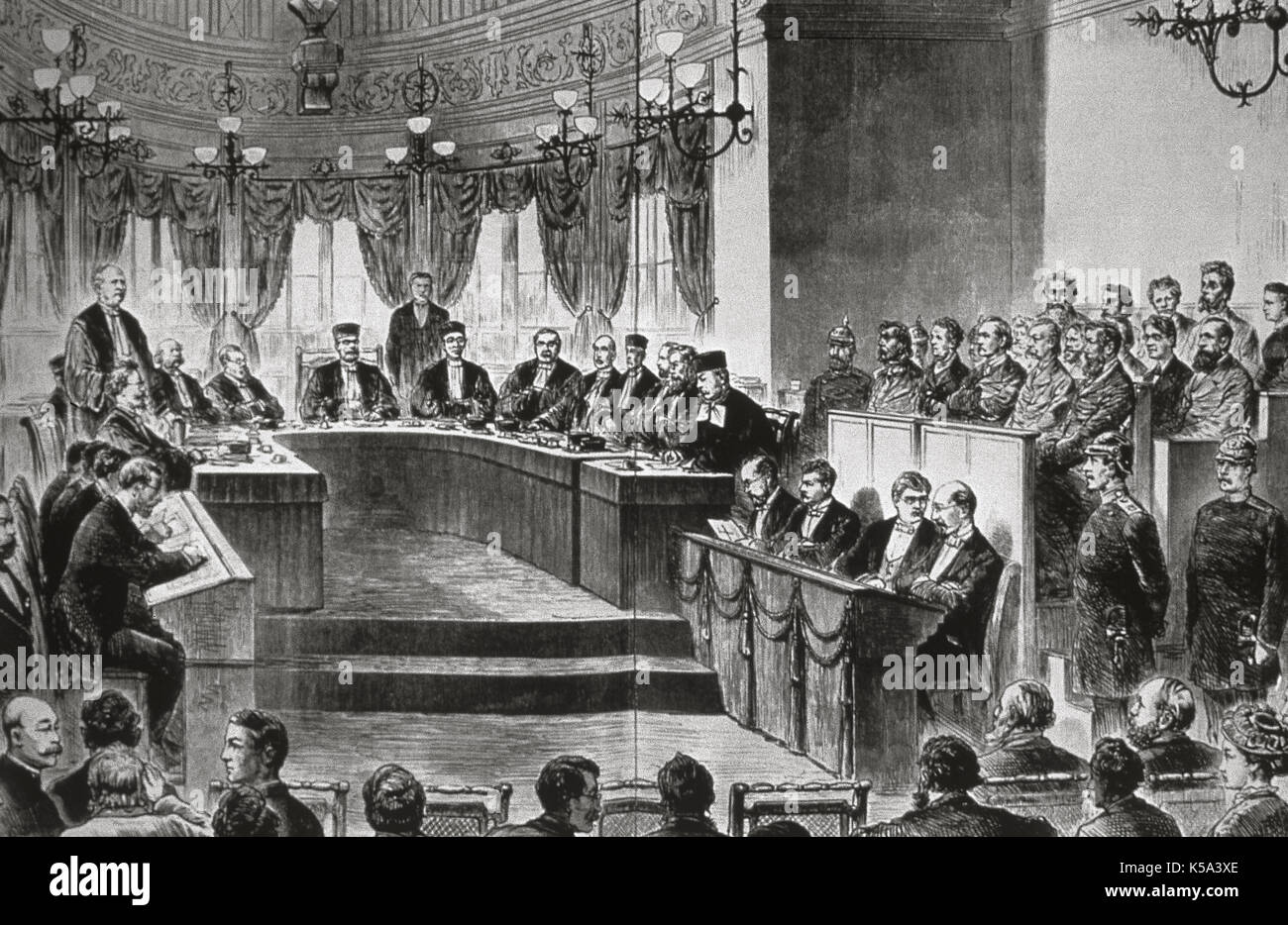German Reich (18711914). Process for high treason against a group of