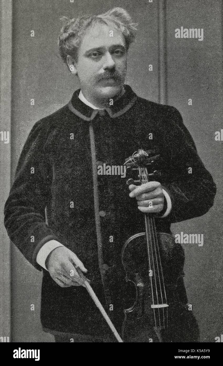 Pablo Martin Meliton Sarasate Y Navascues 1844 1908 Called Pablo Stock Photo Alamy
