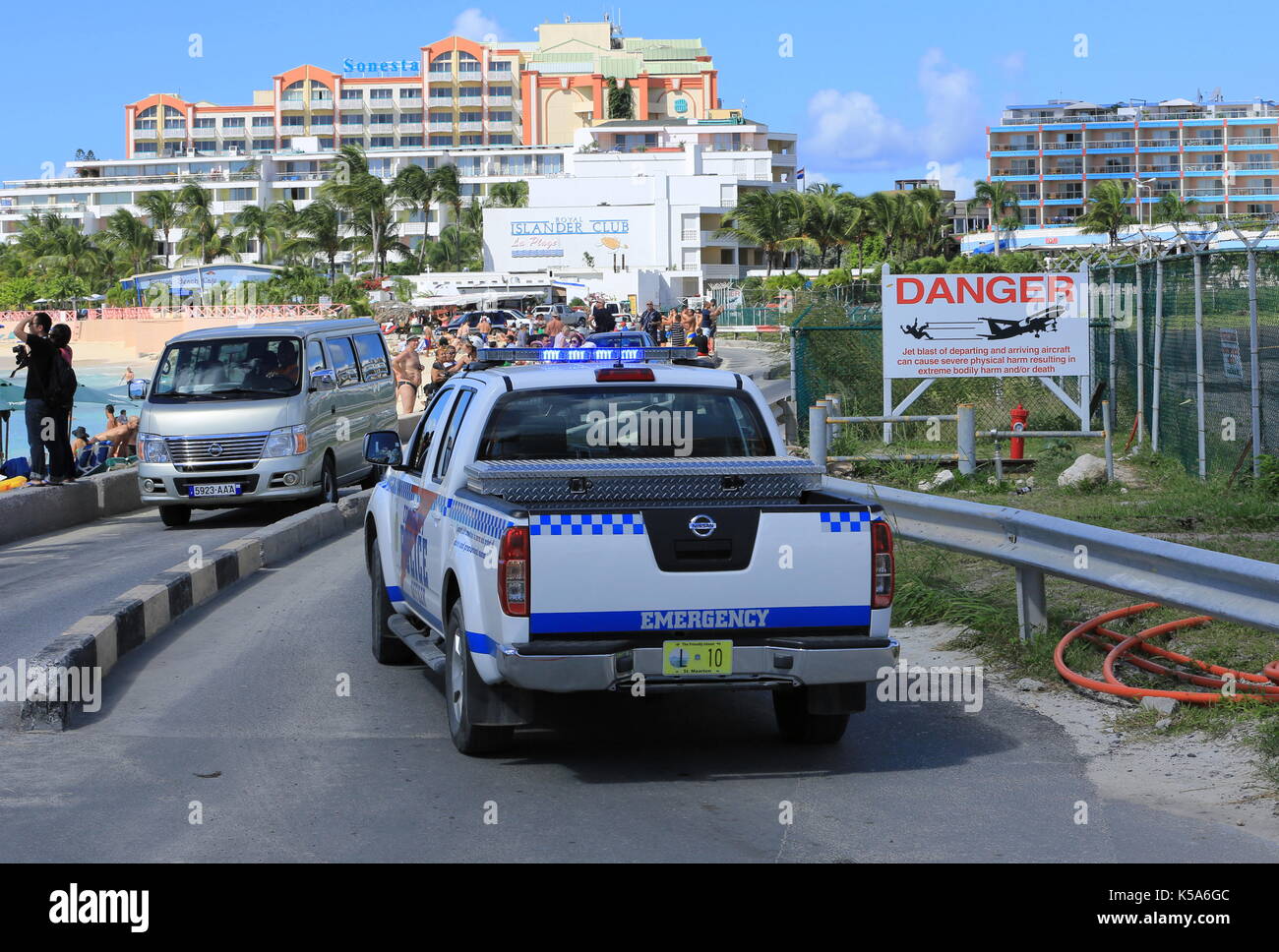 Princess juliana international airport hires stock photography and