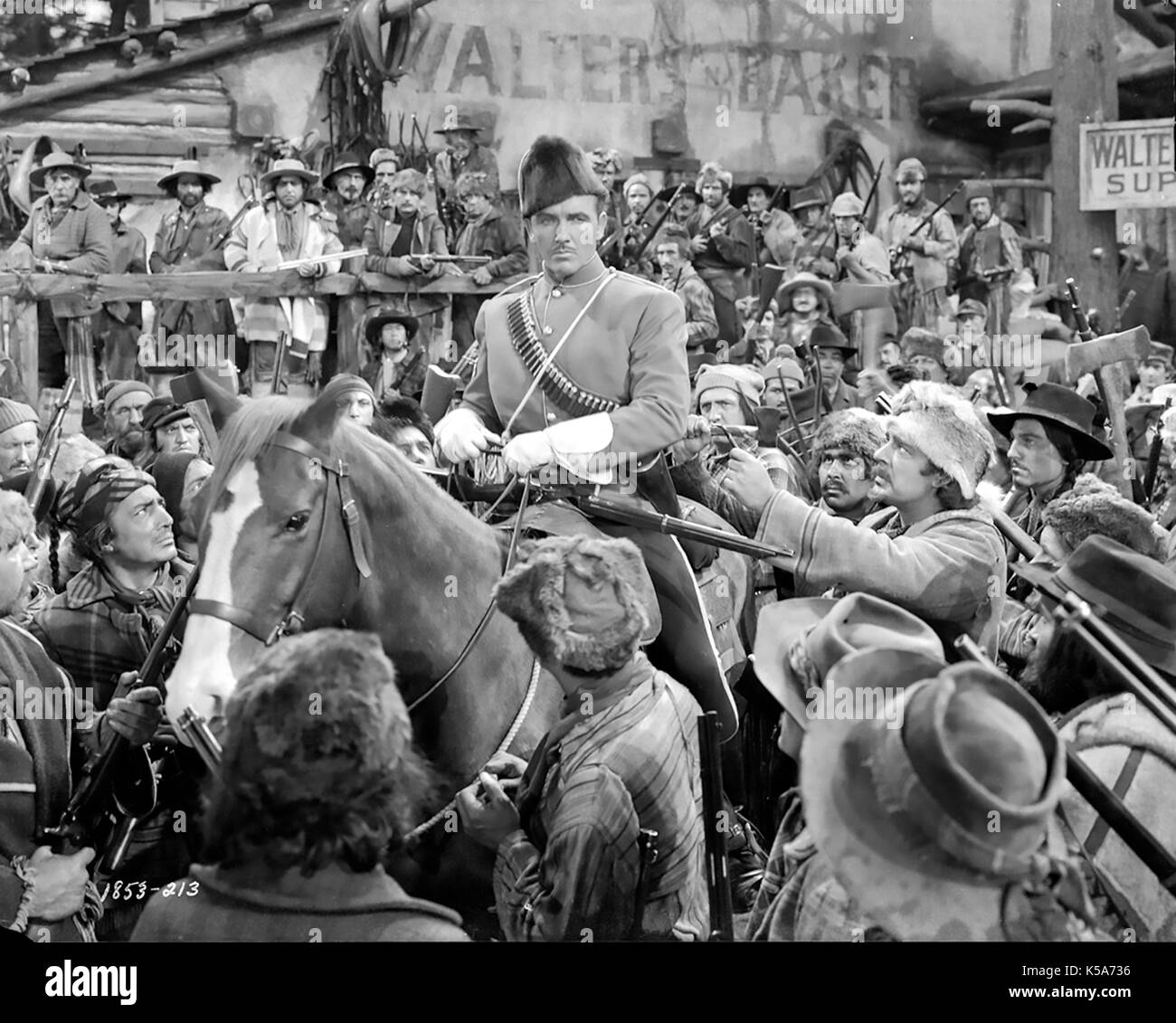NORTH WEST MOUNTED POLICE 1940 Paramount Pictures film with Preston Foster Stock Photo