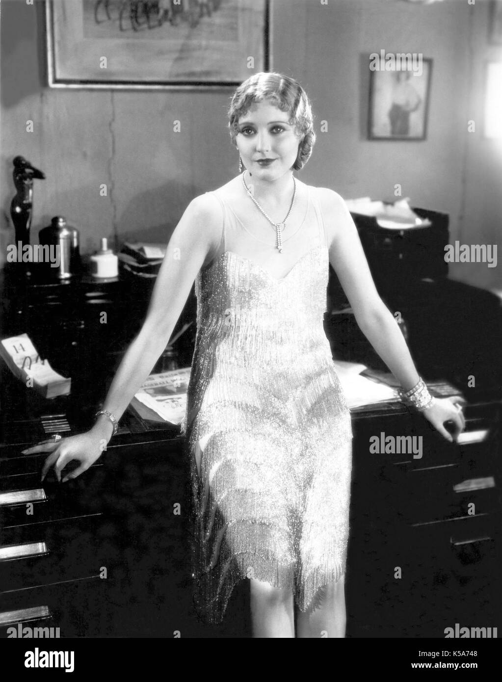 THE NOOSE 1928 First National Pictures silent film with Thelma Todd Stock Photo