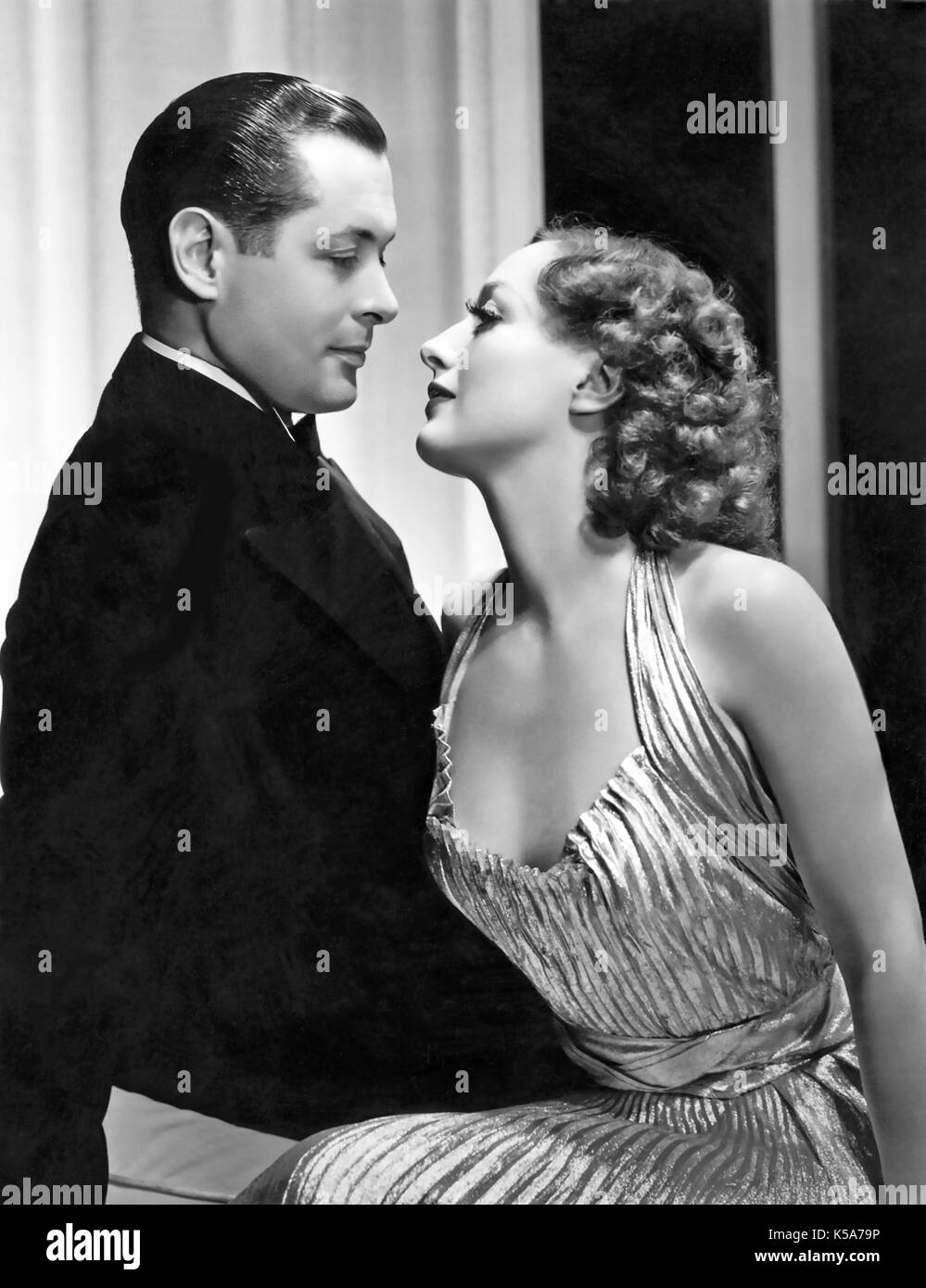 NO MORE LADIES 1935 MGM film with Joan Crawford and Robert Montgomery Stock Photo