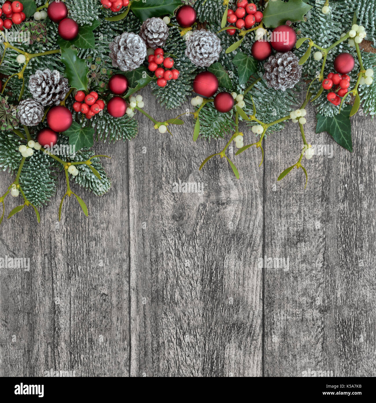 Christmas Border. Christmas and winter background border with fir, holly,  ivy, m , #AFF, #border, #fir, #holl…