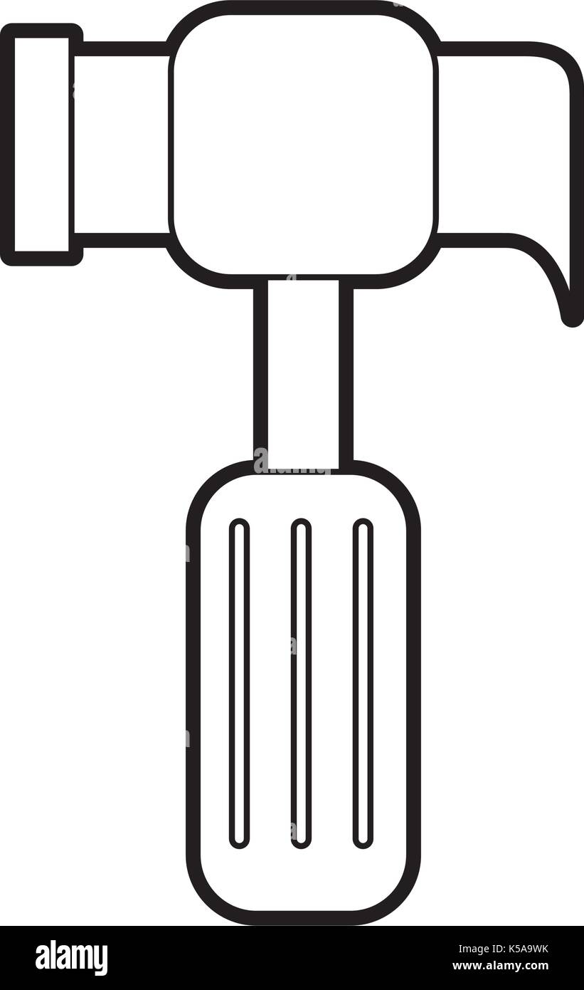hammer tool construction repair hard work Stock Vector Image & Art - Alamy