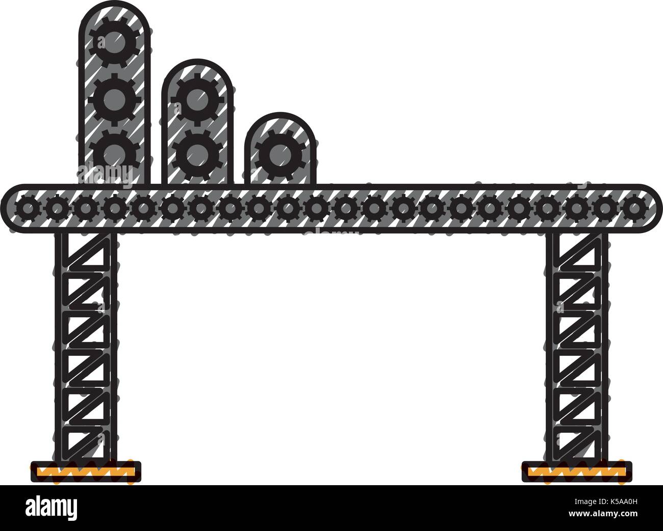 Mobile scaffold Stock Vector Images - Alamy