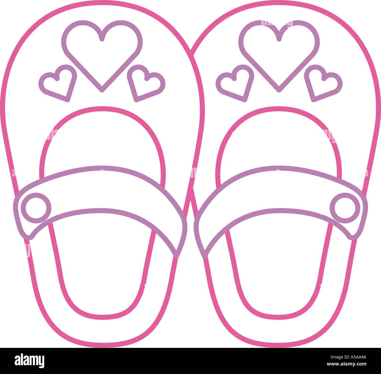 cute girl shoes baby shower decoration celebration Stock Vector Image