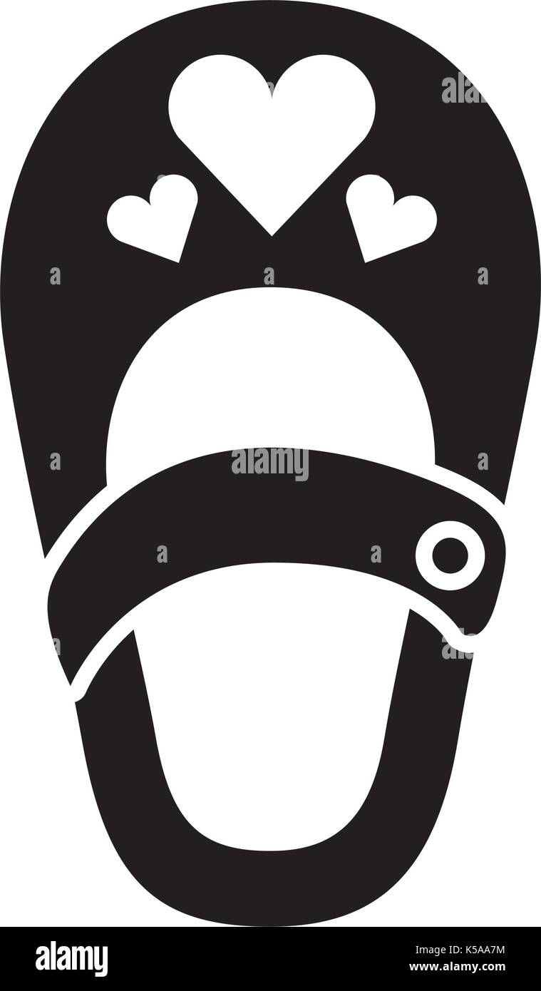 cute girl shoes baby shower decoration celebration Stock Vector Image