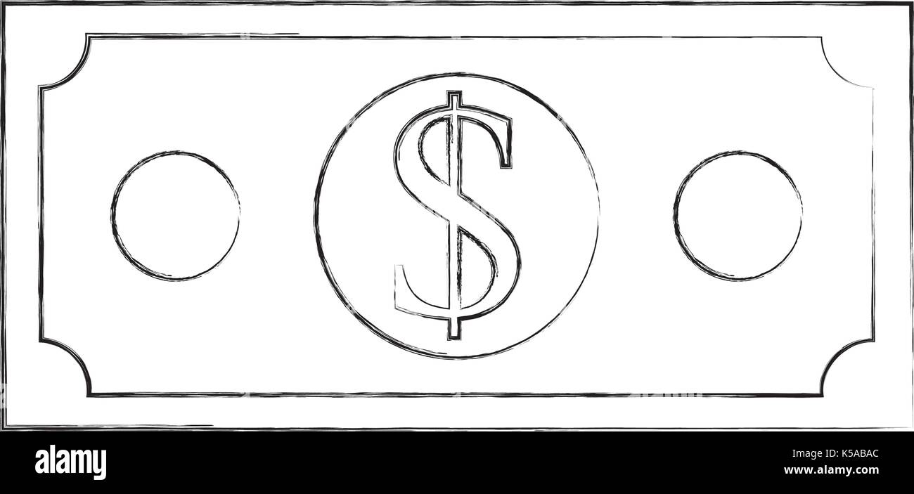 dollar banknote money cash economy financial Stock Vector Image & Art ...
