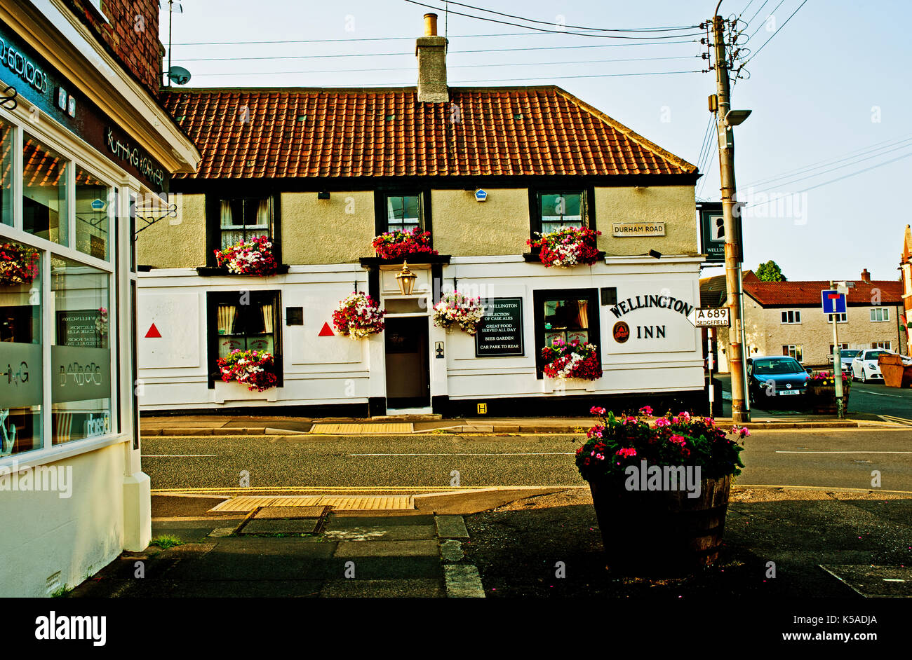 The Wellington Inn Wolviston near Billingham on Tees Stock Photo Alamy