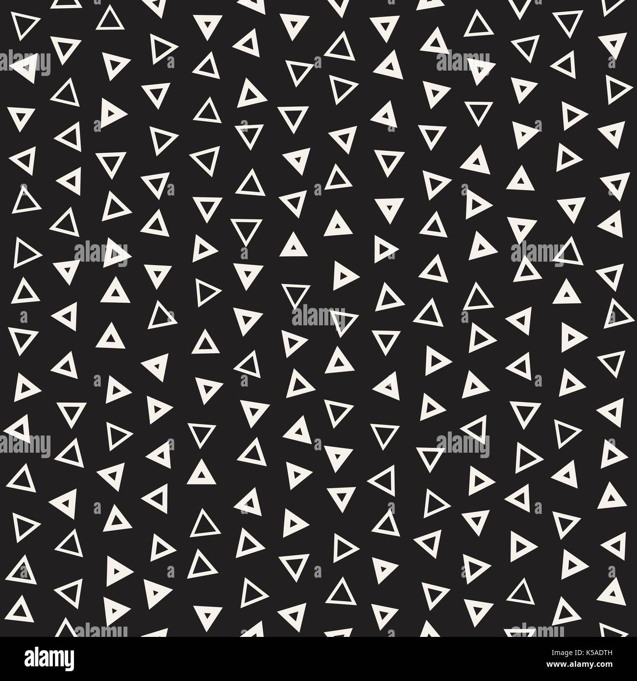 Seamless primitive jumble minimalism patterns. Randomly scattered geometric shapes. Abstract background design Stock Vector