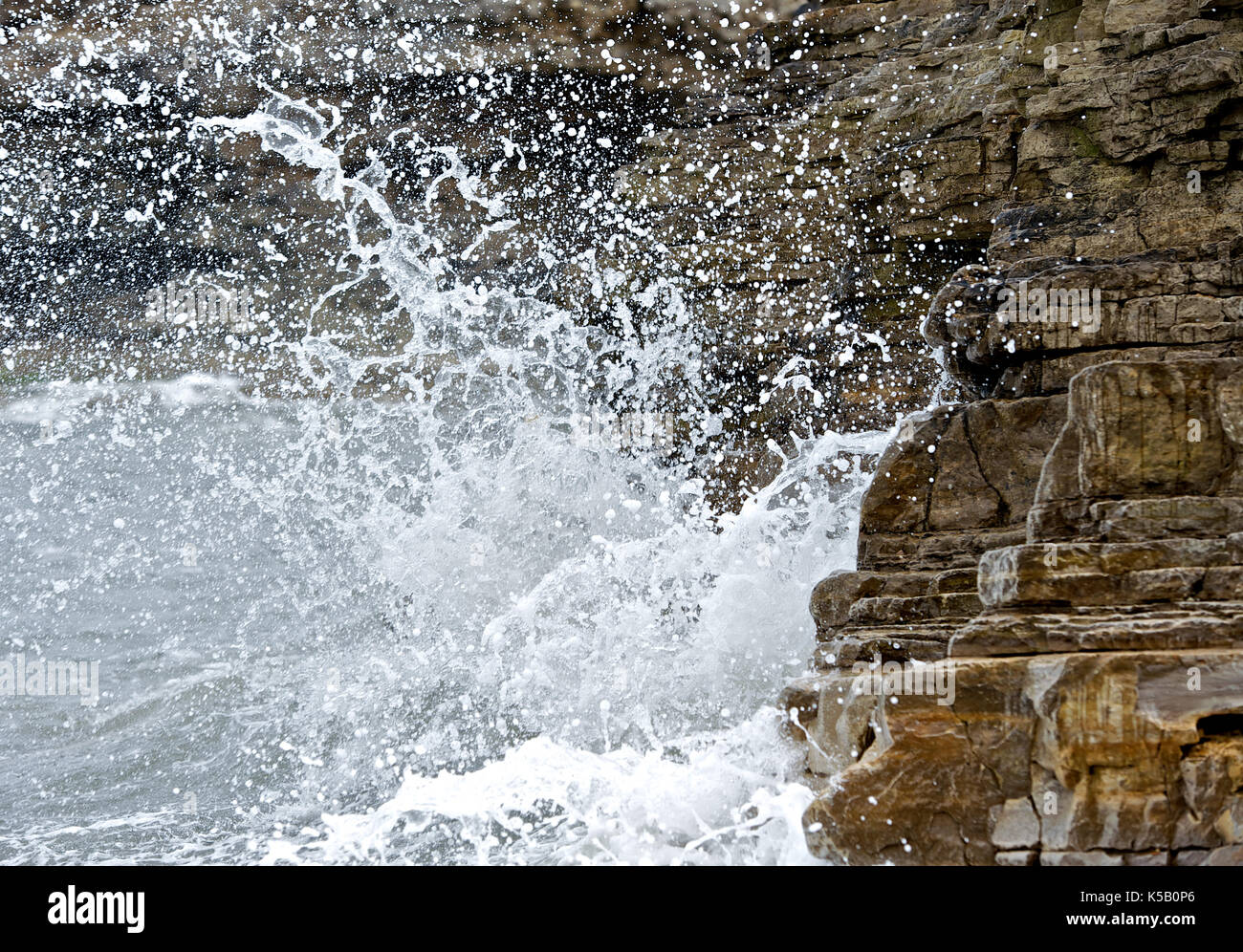 Souter beach & Coast, Whitburn, Sunderland, Tyne & Wear Stock Photo Alamy