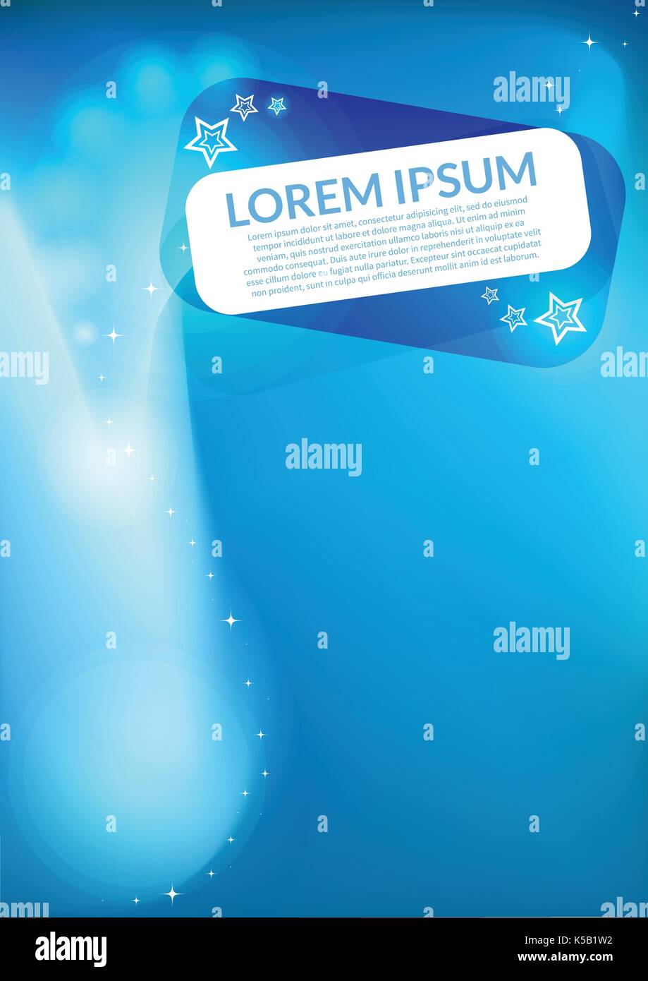 Abstract blue background image. Vector, illustration Stock Vector Image ...