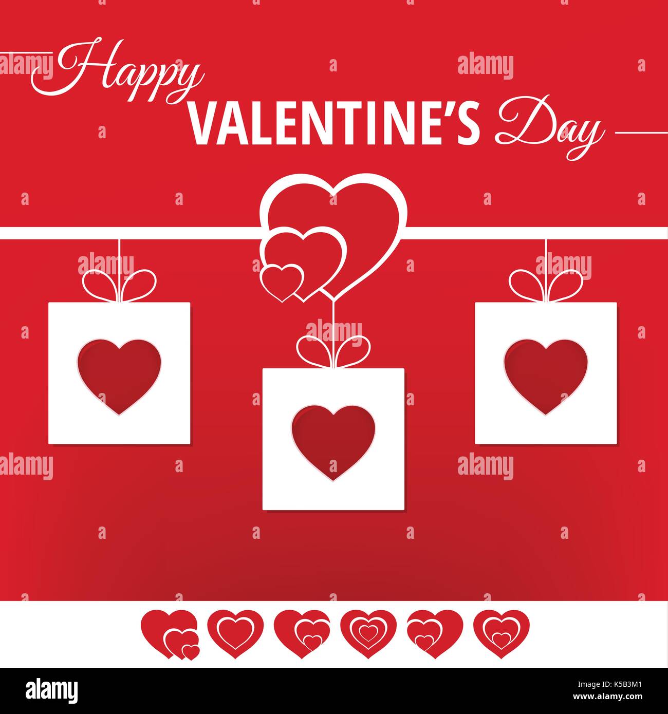 Vector illustration of a Valentine background Stock Vector Image & Art ...