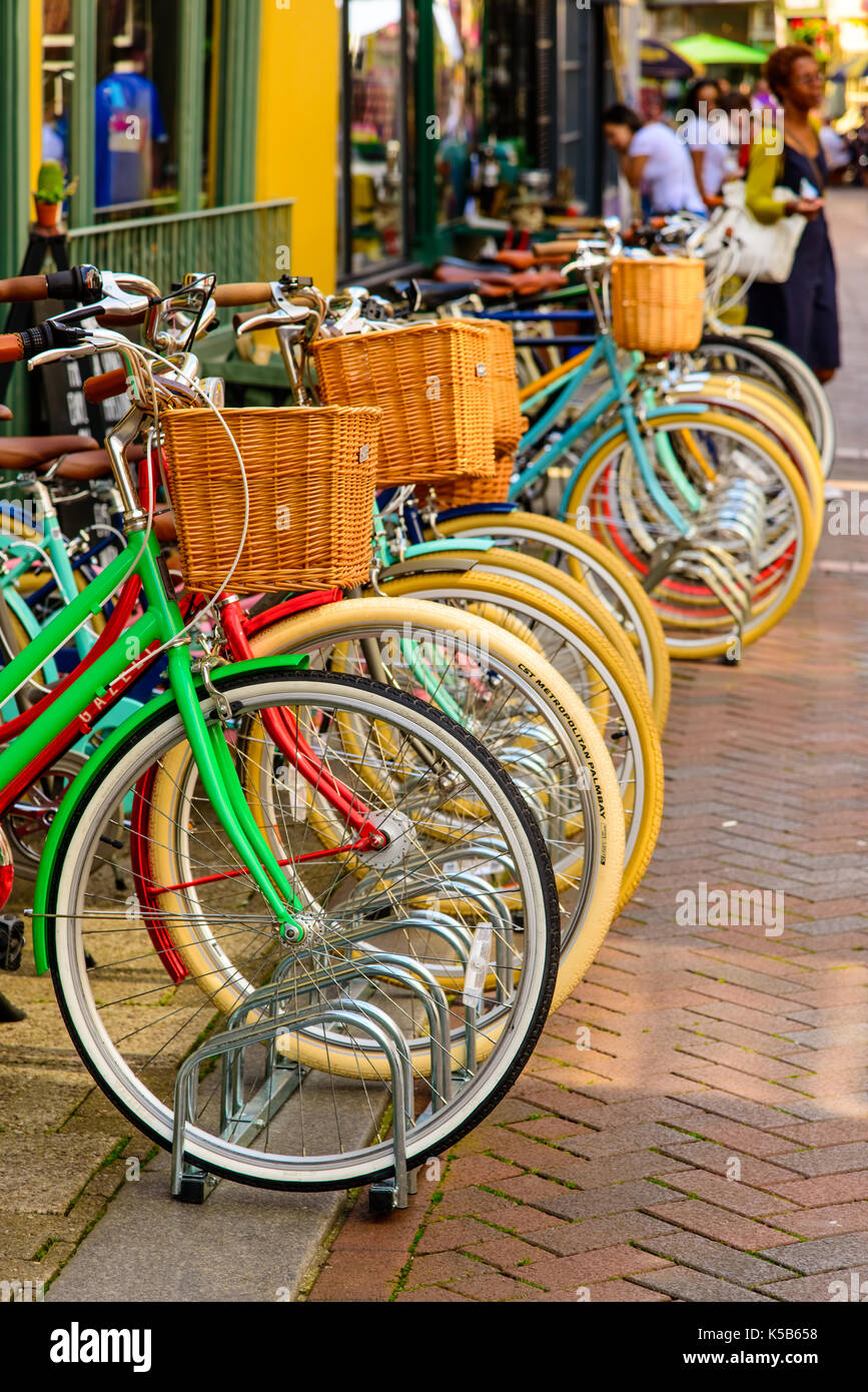 Bicycle shop at Hastings Stock Photo Alamy
