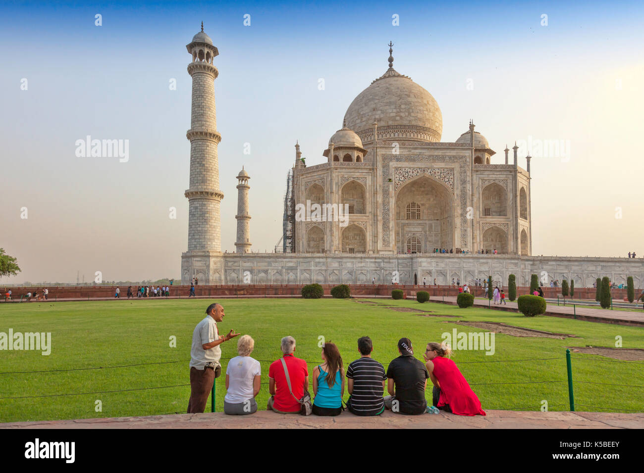 India,Taj Mahal, Agra,Uttar Pradesh, Stock Photo