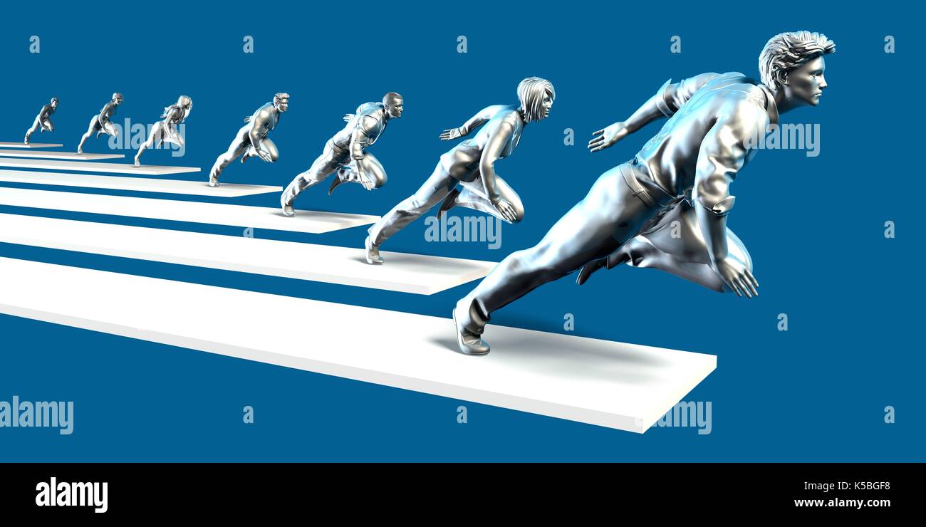 High Performance and Focused Individual as Concept Stock Photo - Alamy