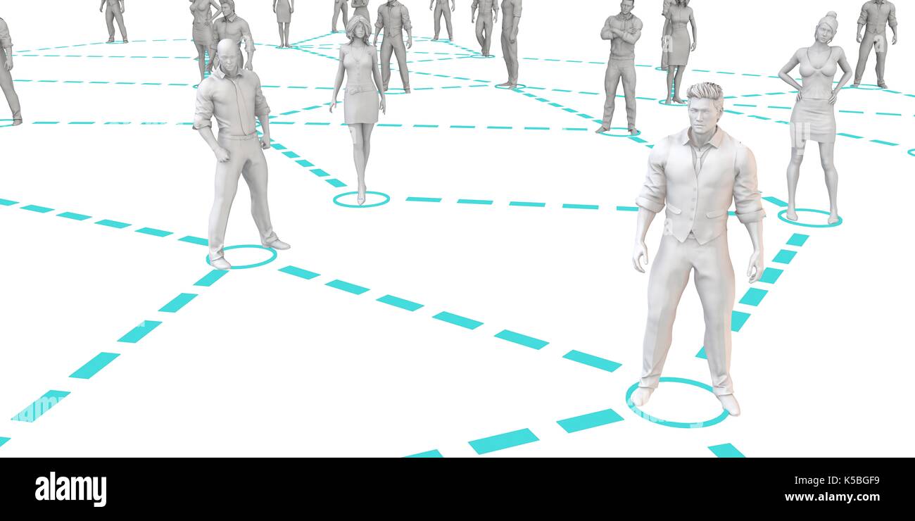 Social Networking for Professionals and Executives as Concept Stock