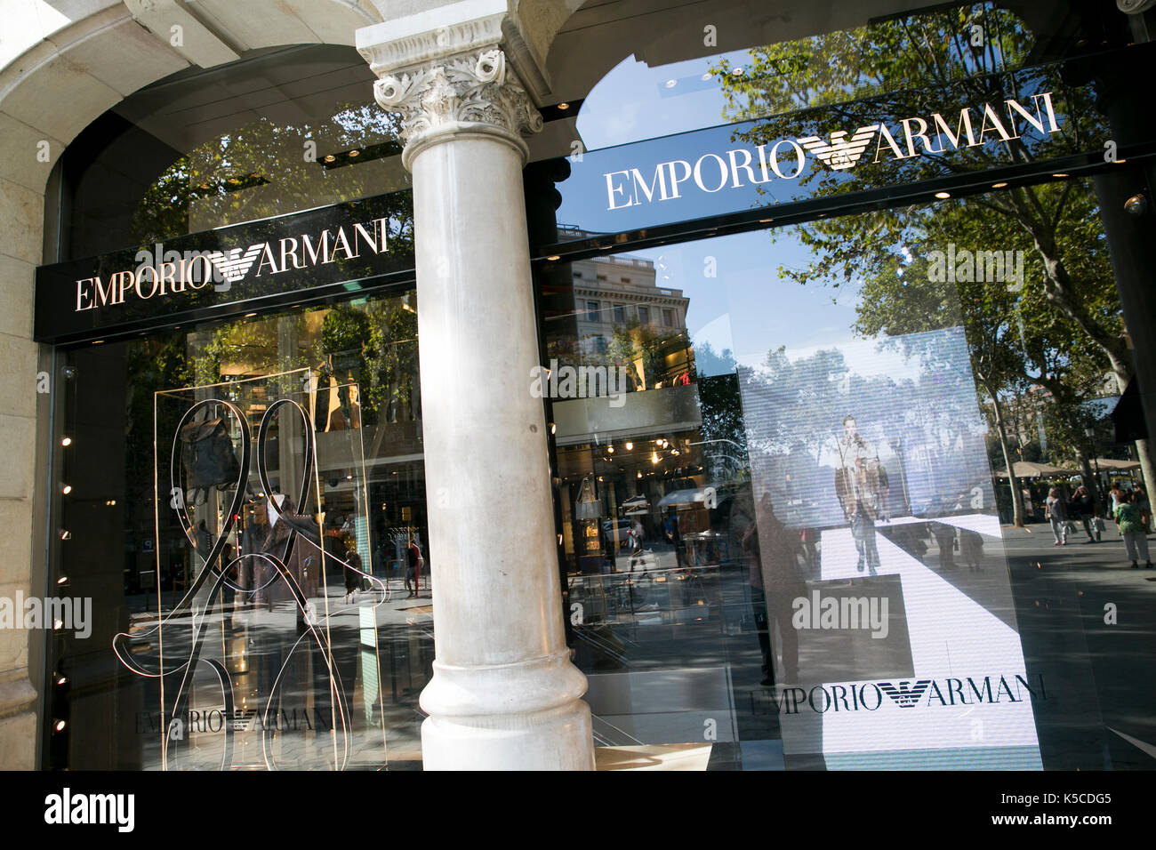 Emporio Armani store by Giorgio Armani, Belgrade