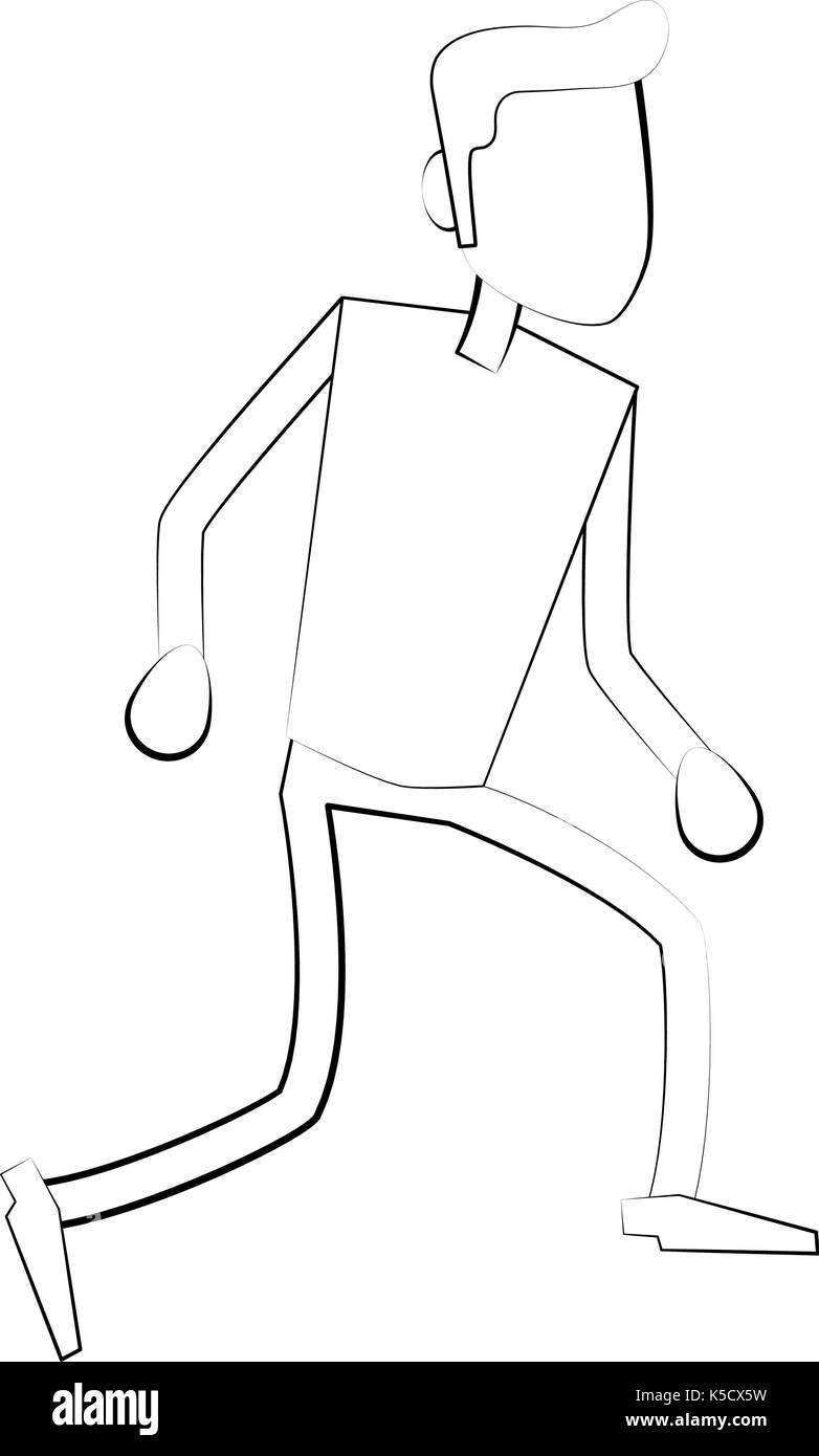 Man faceless cartoon Stock Vector Image & Art - Alamy