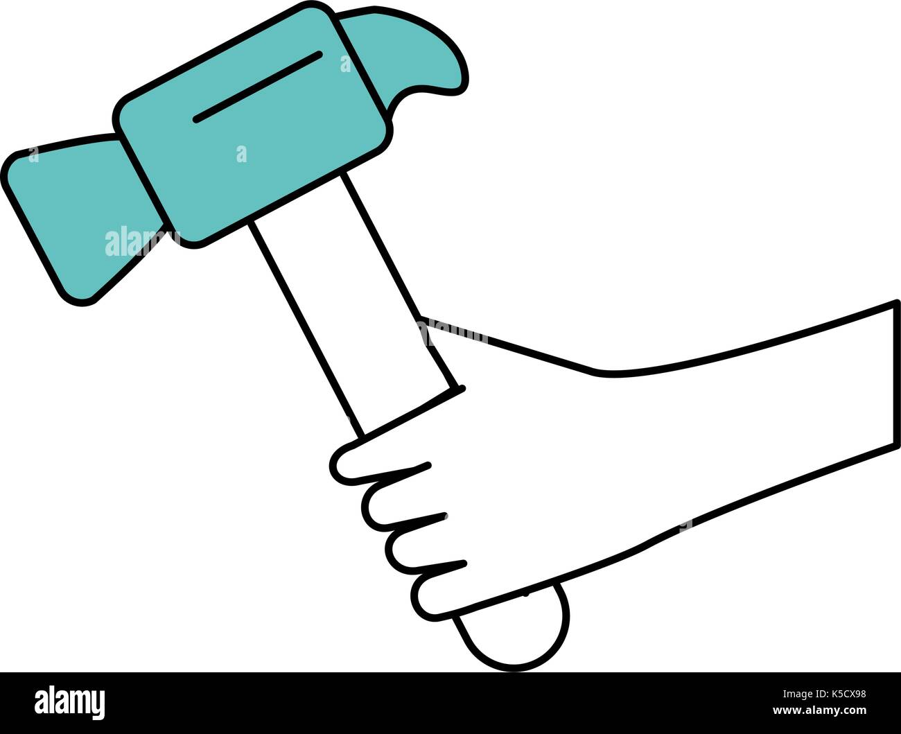 hammer tool icon image Stock Vector Image & Art - Alamy