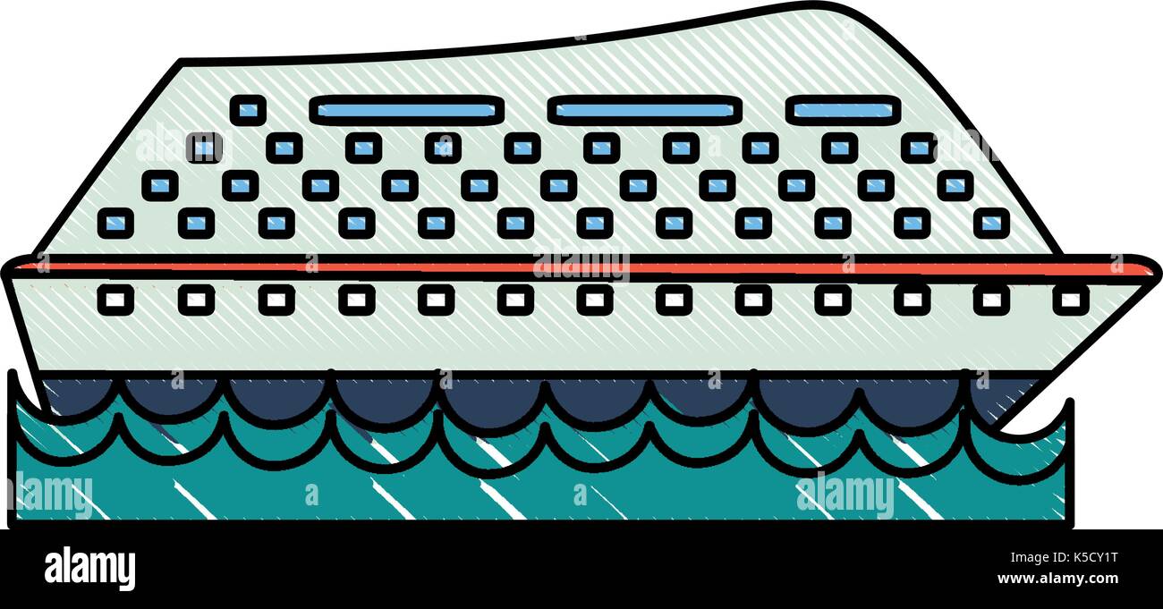 ocean cruise ship Stock Vector Image & Art - Alamy