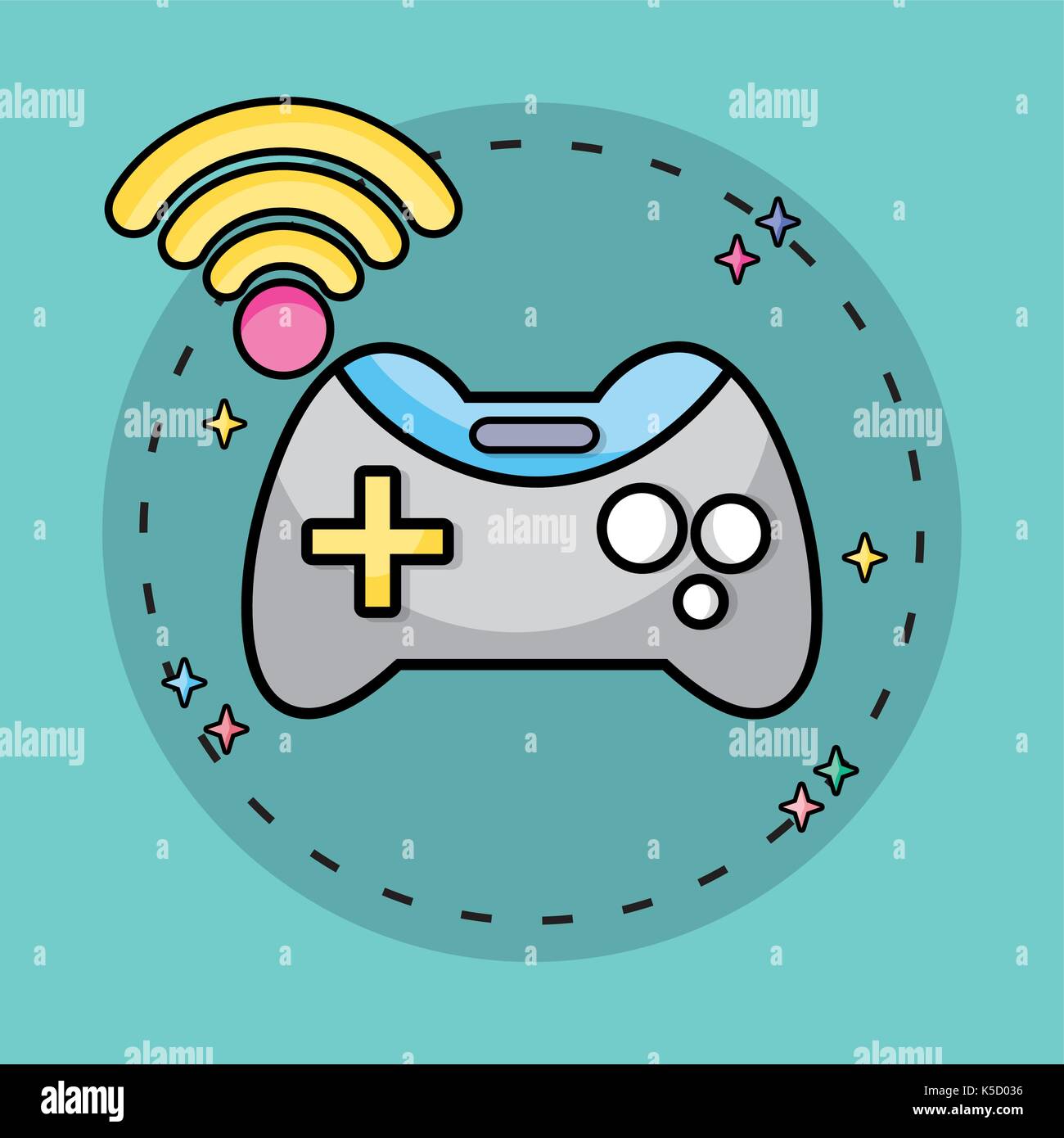 digital mobile app to multimedia information Stock Vector