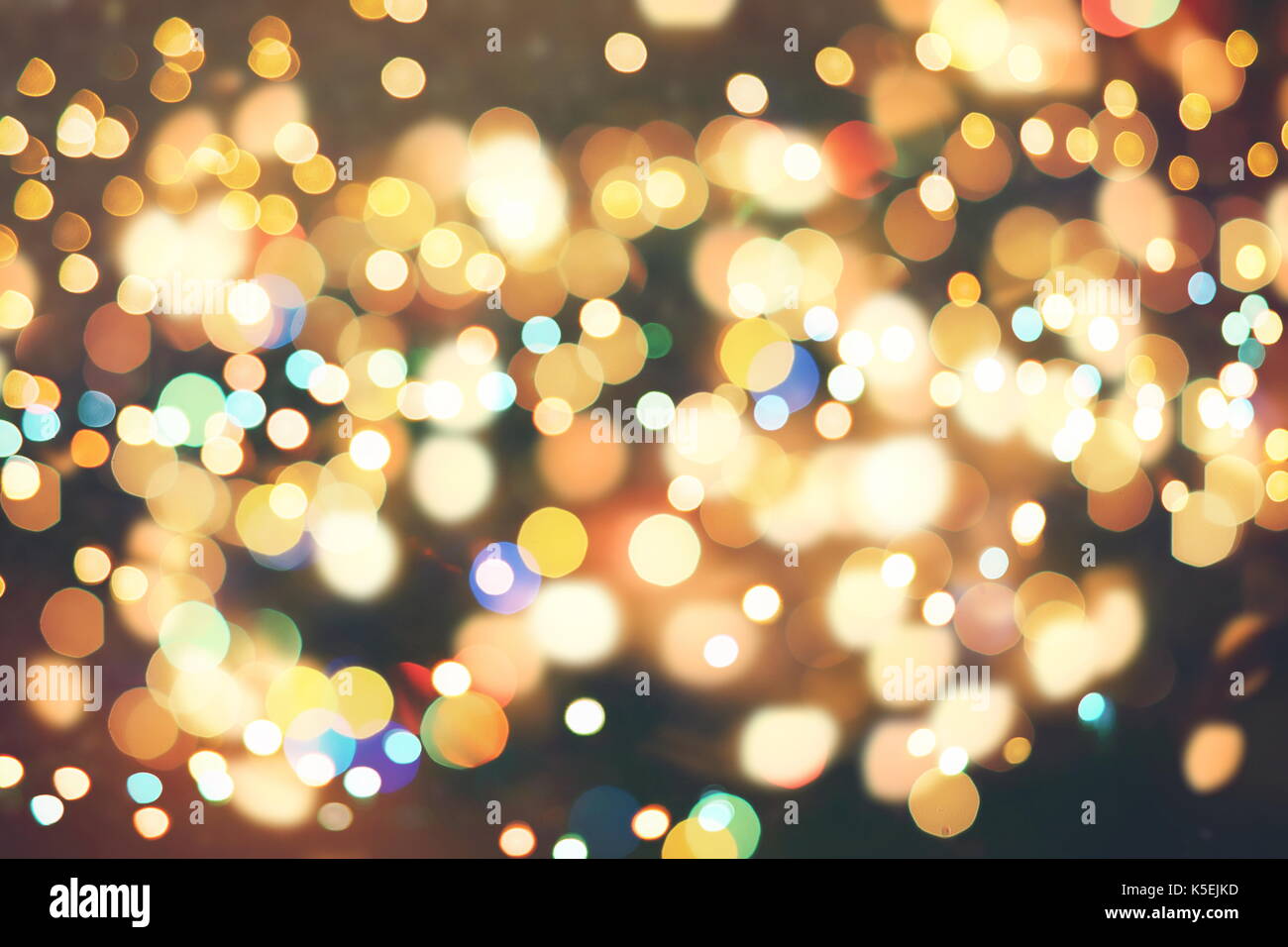 Bright light spots abstract bokeh blurred texture background Stock ...
