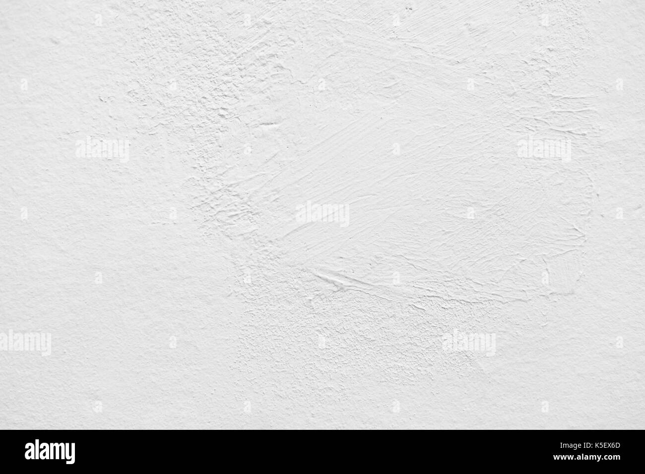 Grunge White Concrete Wall Background Stock Photo