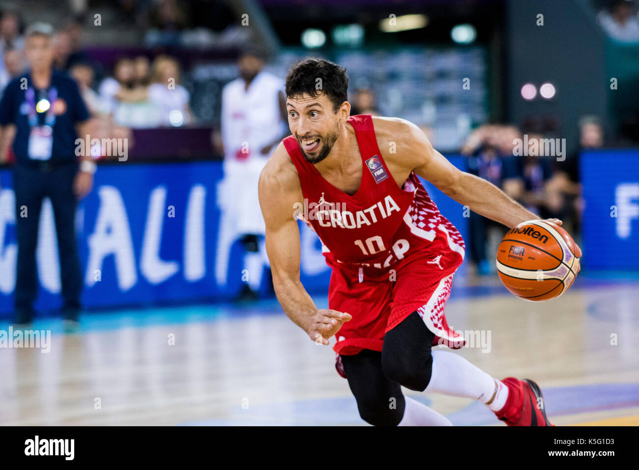September 4, 2017: Roko Leni Ukic #10 (CRO) during the FIBA Eurobasket ...