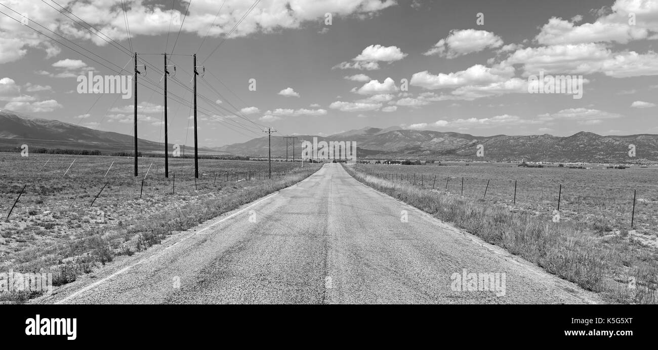 Driving rocky mountains Black and White Stock Photos & Images - Alamy