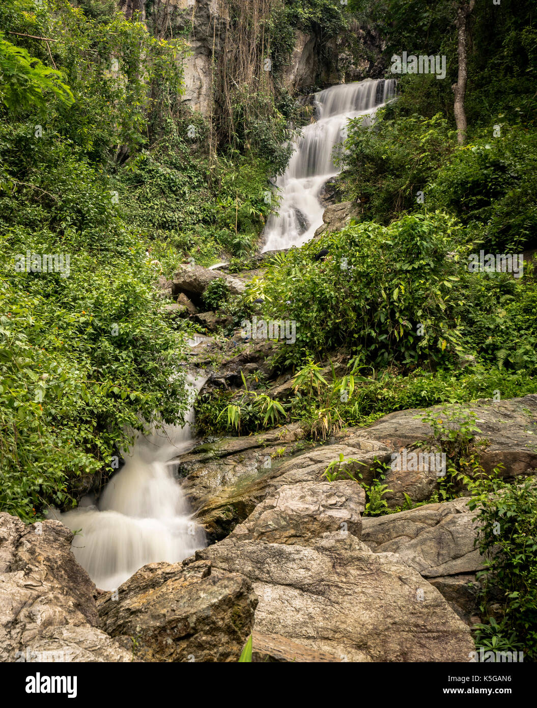 Huay Keaw Waterfall Doi Suthep Pui National Park Chiang Mai Thailand Stock Photo Alamy