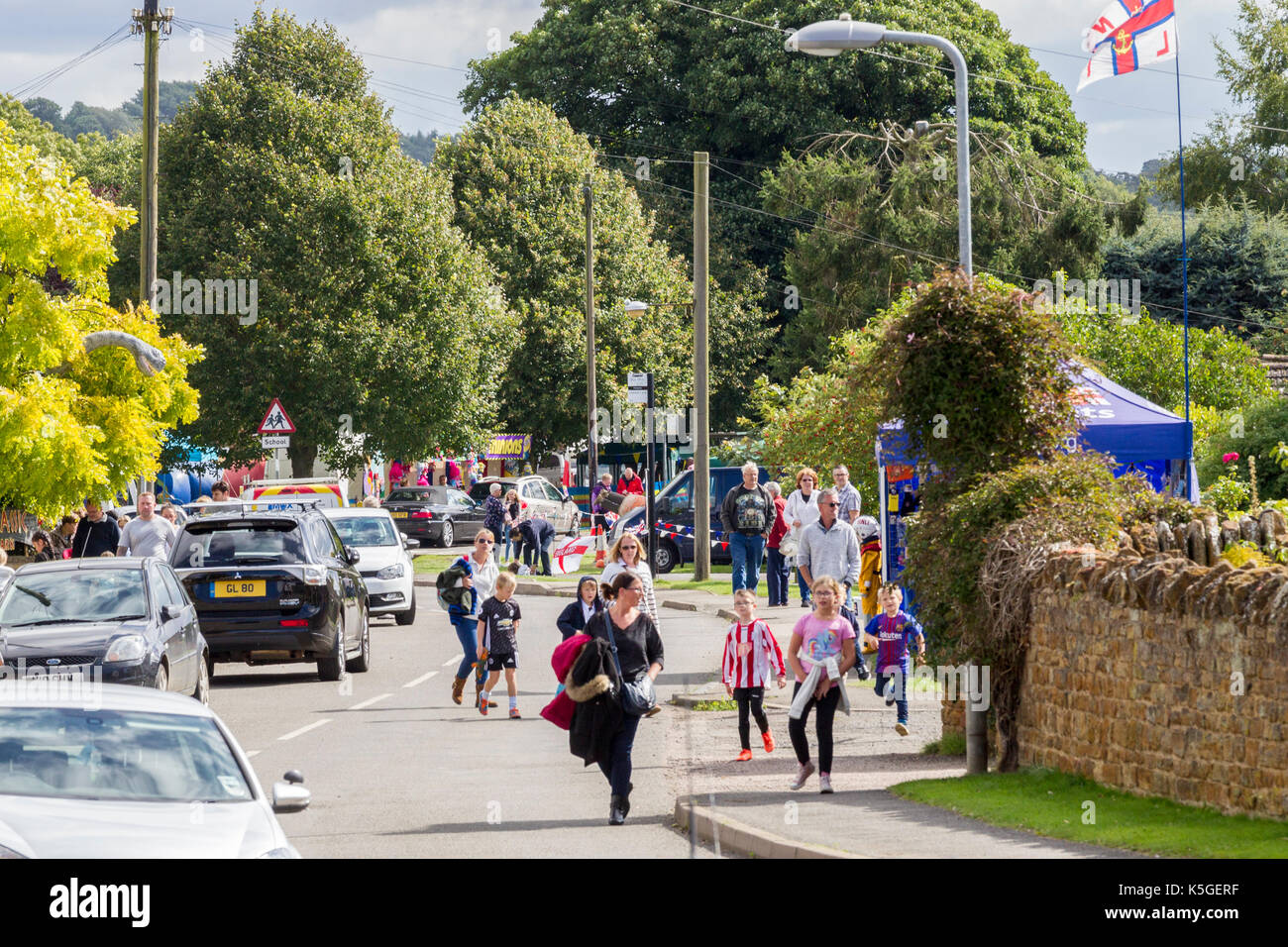 Harpole, Northamptonshire, UK. 9th Sep, 2017. The Harpole Village ...