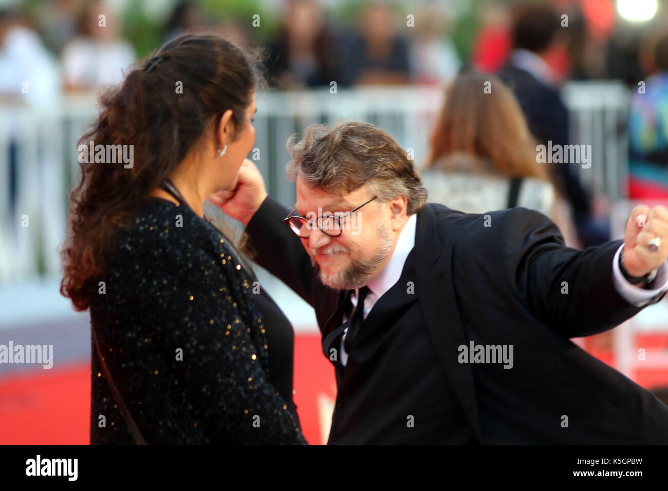Venice, Italy. 9th September, 2017. Director Guillermo Del Toro attends at the Award Ceremony during the 74th Venice International Film Festival at Lido of Venice on 9th September, 2017. Credit: Andrea Spinelli/Alamy Live News Stock Photo