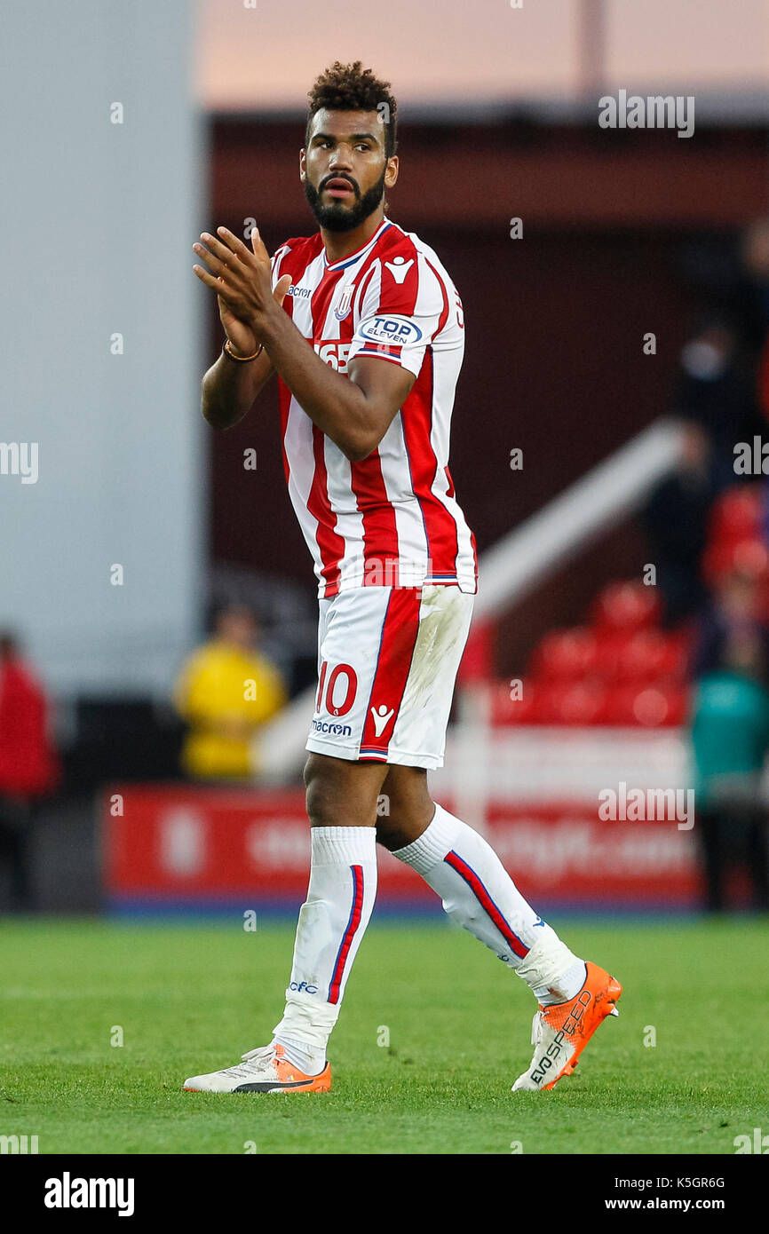 Stoke On Trent Uk 9th September 2017 Eric Maxim Choupo Moting Of Stock Photo Alamy