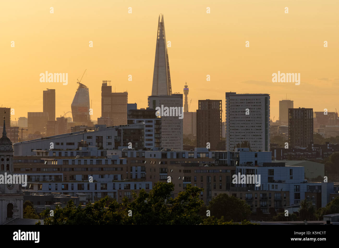 Skyscraper For Back Rounds Skyscraper silhouette view hi-res stock photography and images - Alamy
