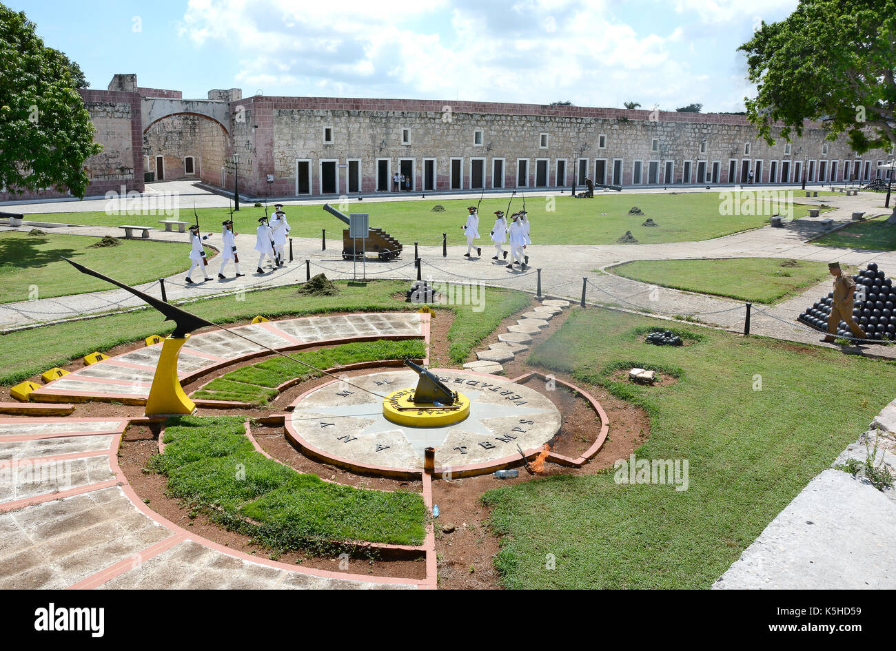 Fortress of San Carlos De La CabaÃ±a Stock Image - Image of tourism,  important: 37263257