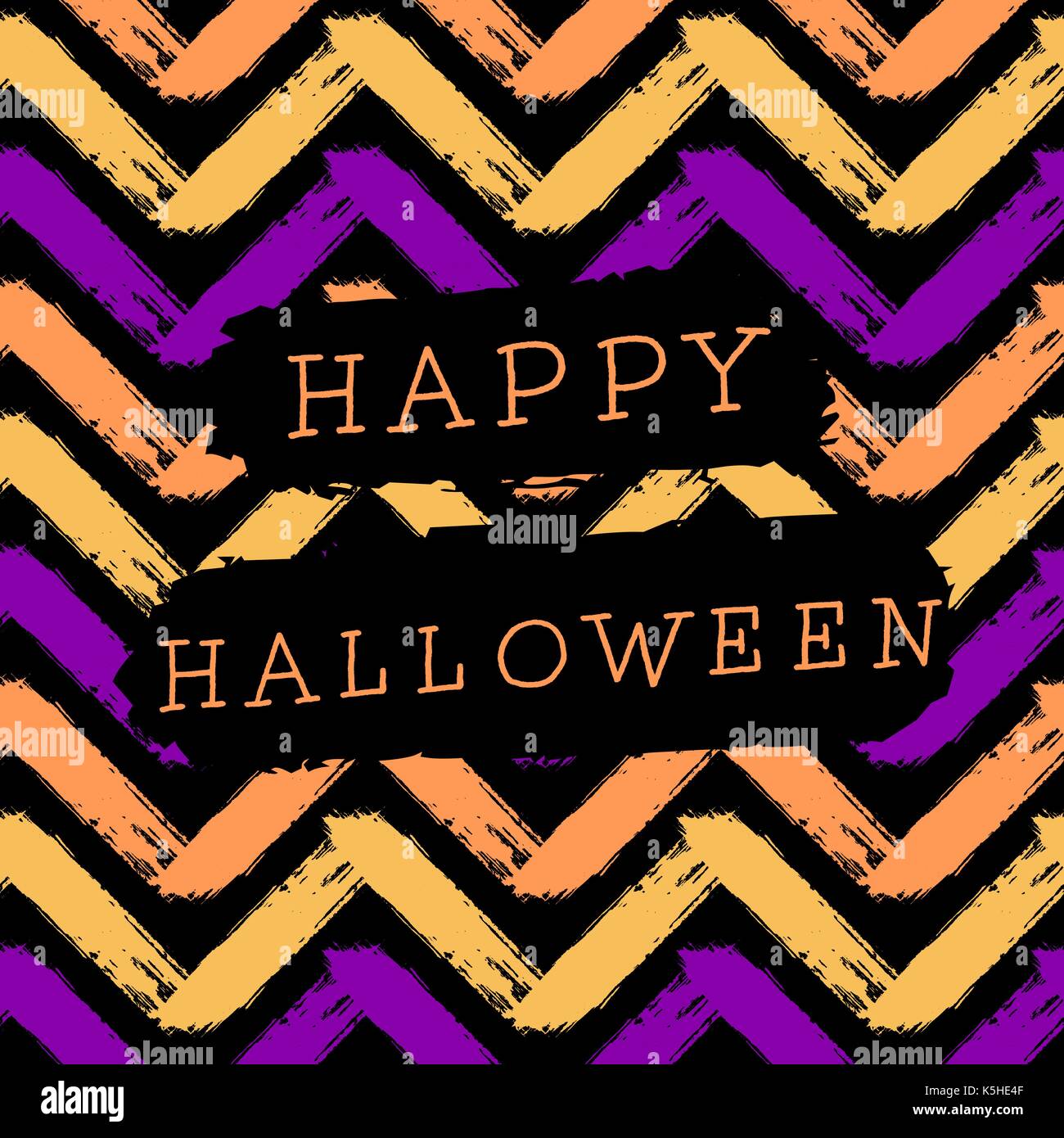 Halloween Chevron Wallpaper