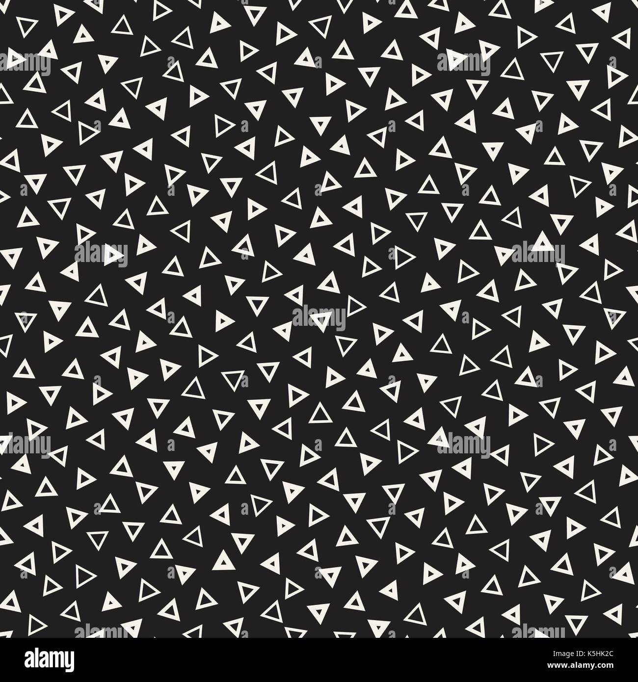 Seamless primitive jumble minimalism patterns. Randomly scattered geometric shapes. Abstract background design Stock Vector