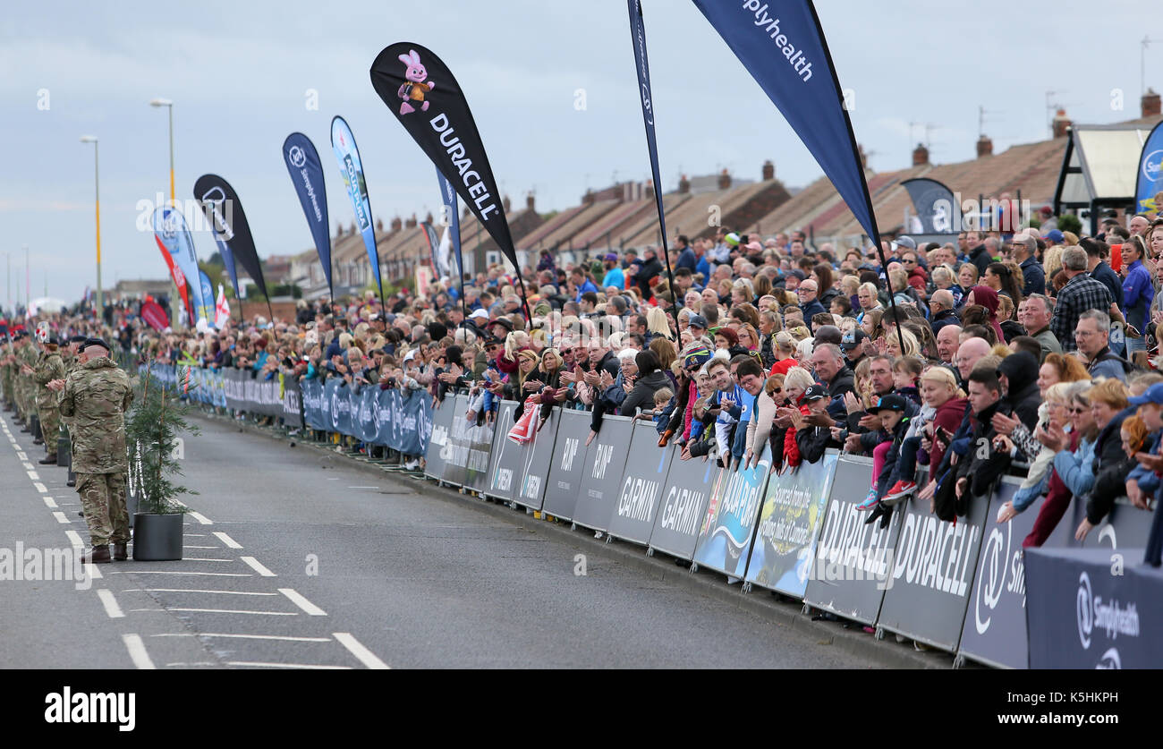 Great North Run Finish Line Hi Res Stock Photography And Images Alamy