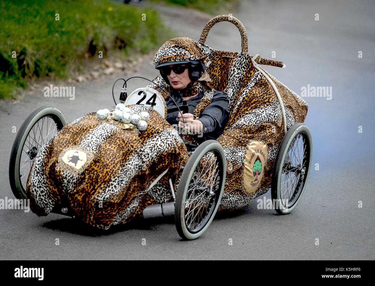 Fundraising downhill kart race driven hi-res stock photography and images -  Alamy