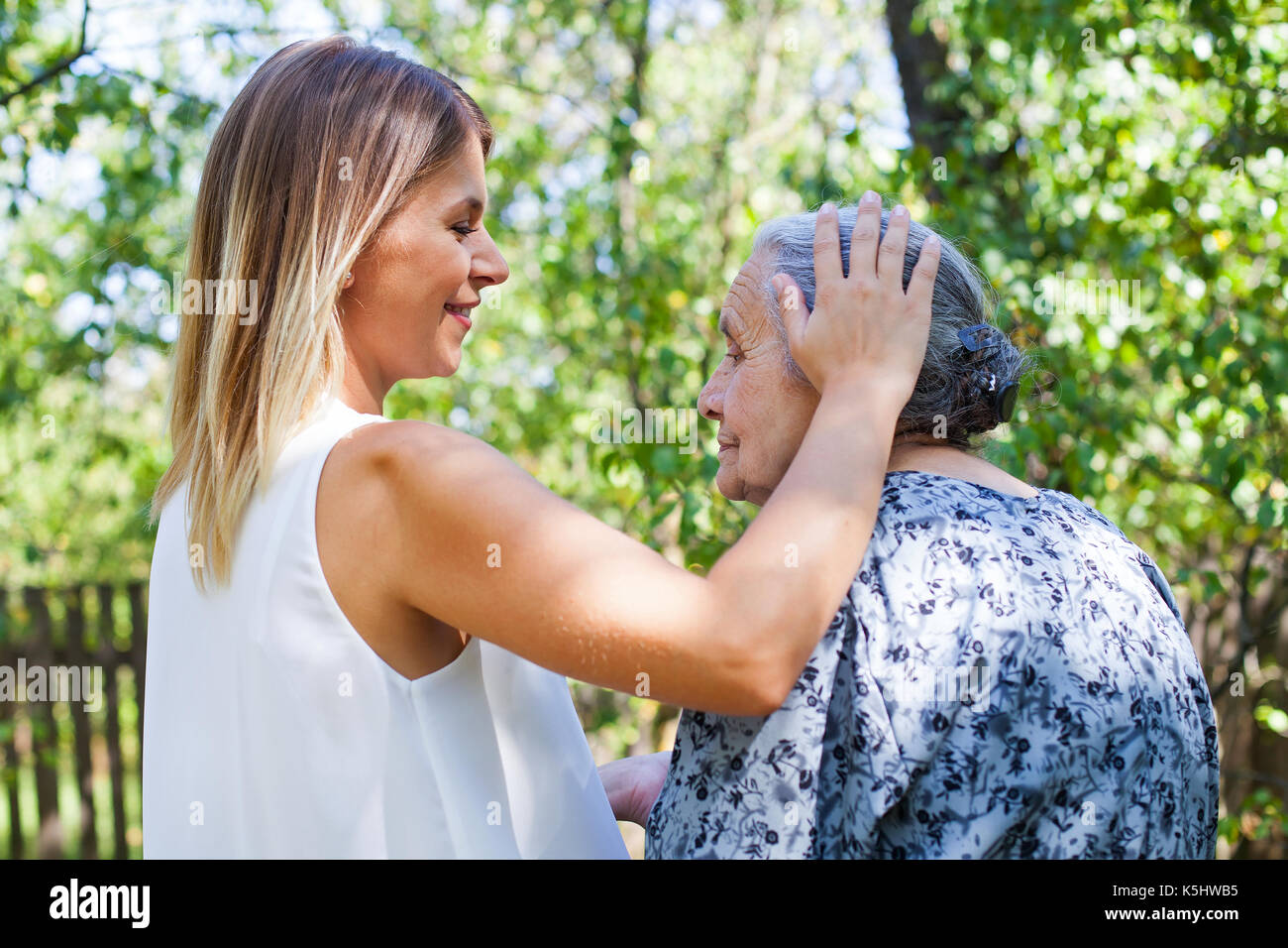 Elderly dementia back hi-res stock photography and images - Alamy