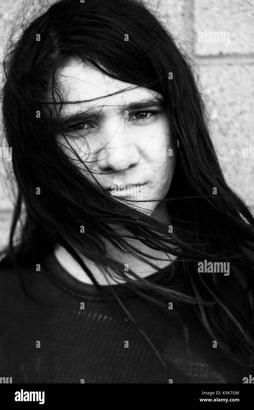 Sonny Moore aka Skrillex backstage portrait 2009 Vans Warped Tour final  tour day Home Depot Center Carson Stock Photo - Alamy