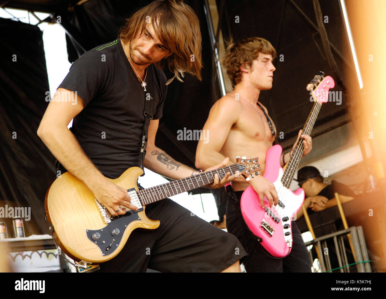 All Time Low performs 2009 Vans Warped Tour final tour day Home Depot  Center Carson Stock Photo - Alamy