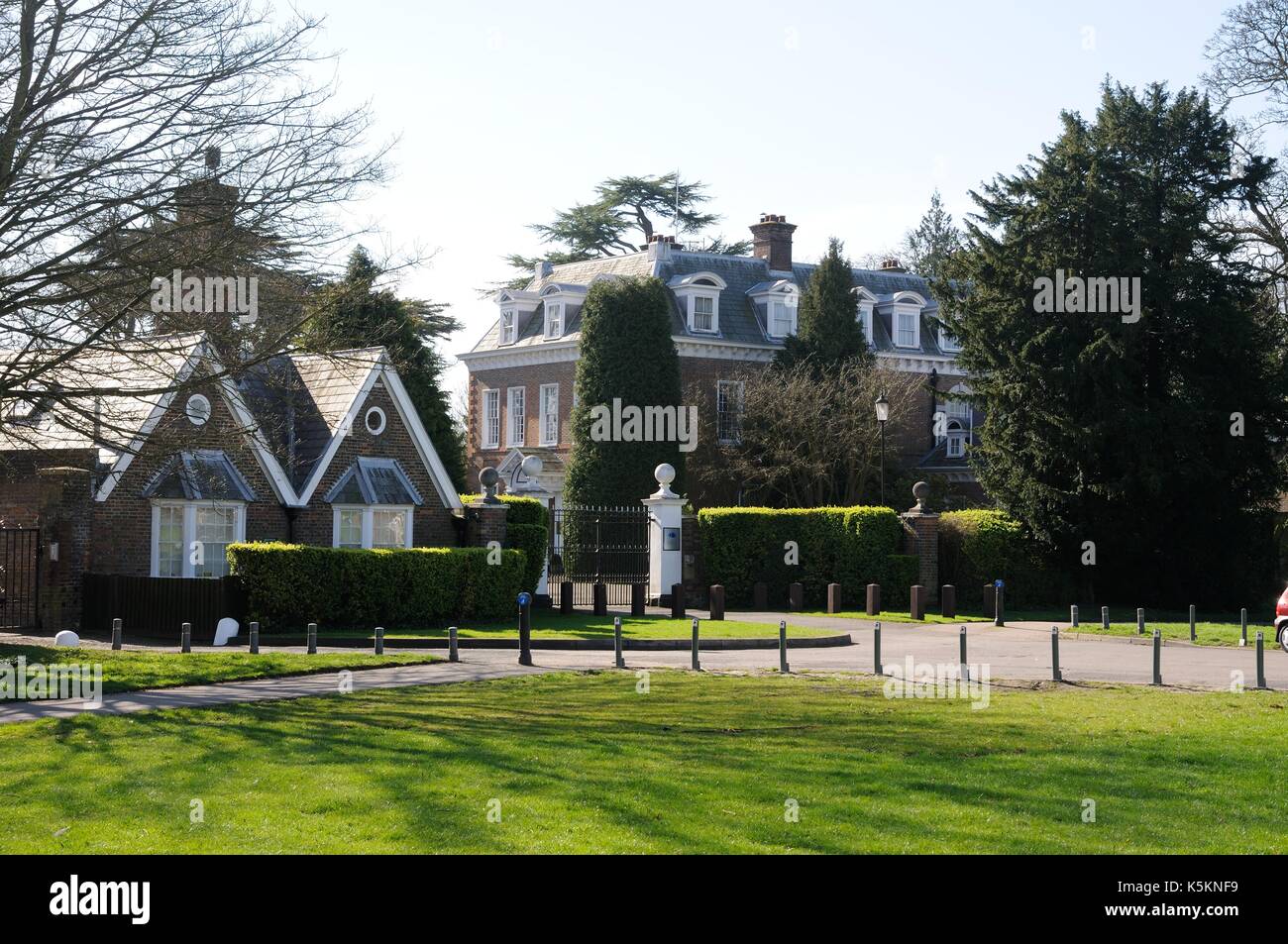 Houghton Hall, Houghton Regis, Bedfordshire Stock Photo Alamy