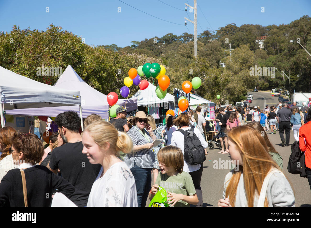 Australian school and community fete in Sydney, new south wales,Australia Stock Photo