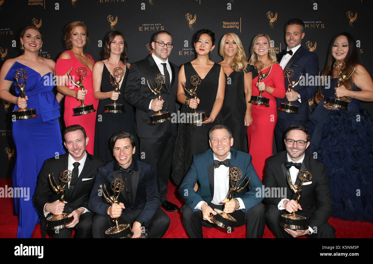 Los Angeles, Ca, USA. 09th Sep, 2017. Lori Greiner, And Shark Tank Crew