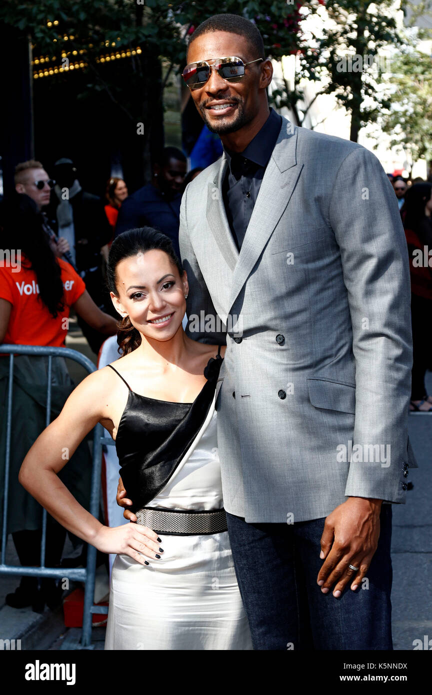 Miami Heat NBA player Chris Bosh and girlfriend Adrienne Nicole Williams  are seen strolling through St. Tropez St. Tropez Stock Photo - Alamy