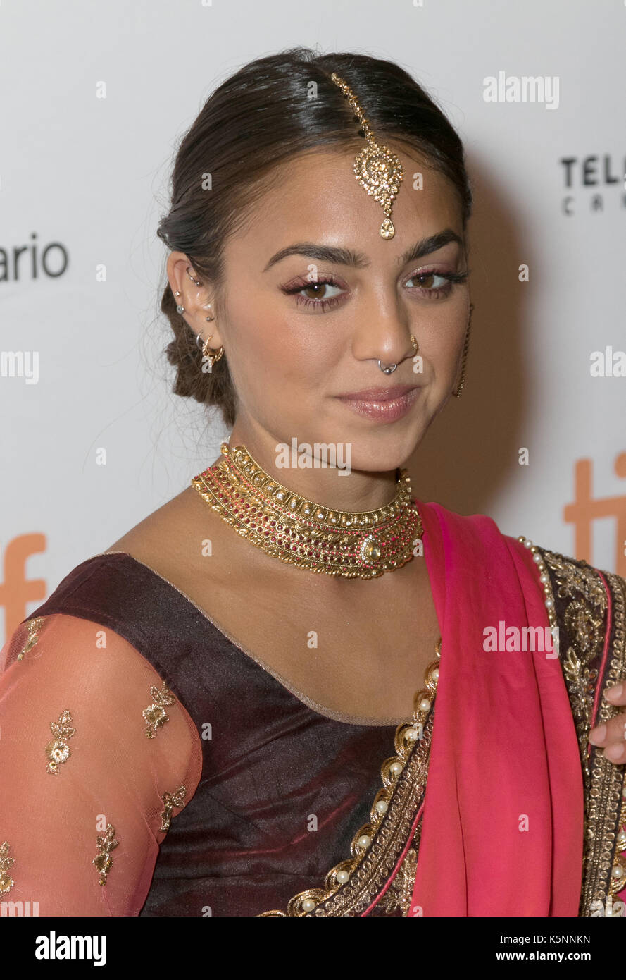 Toronto, Canada. 10th Sep, 2017. Shazi Raja attends the premiere of