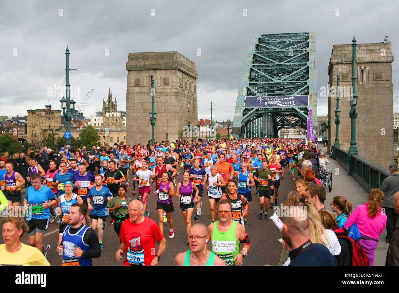 The Great North Run 2017, the world's biggest half marathon for runners